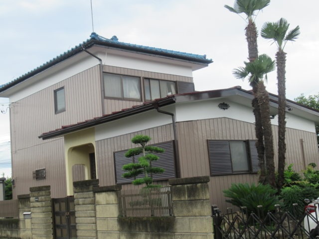 外壁屋根塗装　漆喰　東松山市