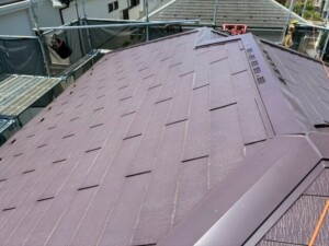 埼玉県さいたま市　カナリアホーム　屋根カバー工法　屋根塗装工事