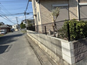 埼玉県深谷市天神町　外構工事　施工後