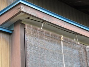 上尾市　軒天井　上貼り