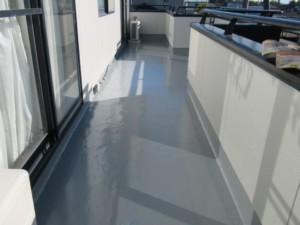 ベランダ防水　熊谷