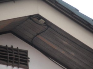 鴻巣市　軒天井　補修
