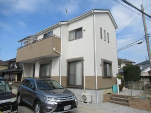 さいたま市　クリヤ―塗装