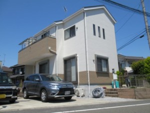 さいたま市　クリヤー　塗装