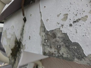 川越市　破風板　板金　補修