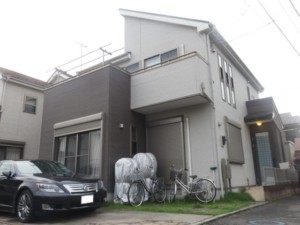 埼玉県上尾市　外壁塗装　シリコン