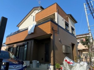 埼玉県東松山市　外壁屋根塗装　フッ素