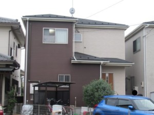 埼玉県深谷市　外壁屋根塗装工事
