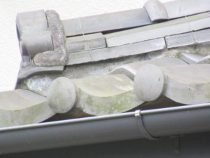 埼玉県熊谷市　屋根　漆喰補修