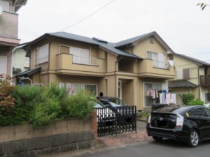 埼玉県深谷市　外壁屋根塗装　シリコン