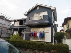 埼玉県深谷市　外壁屋根塗装　シリコン