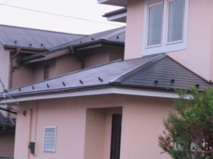 埼玉県東松山市　屋根塗装　雨樋