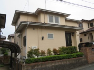 埼玉県東松山市　屋根塗装　シリコン