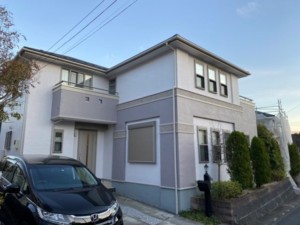 埼玉県行田市　外壁塗装　屋根上葺き