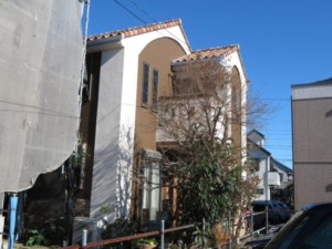 埼玉県上尾市　外壁塗装　ナノコンポジット塗料