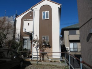 埼玉県上尾市　外壁塗装　フッ素　ナノコンポジット