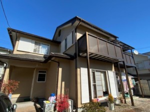 埼玉県鴻巣市　外壁塗装　シリコン