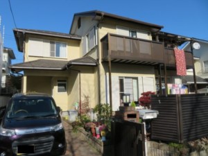 埼玉県鴻巣市　外壁塗装　シリコン
