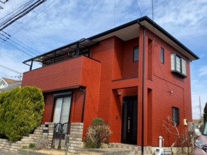 埼玉県羽生市　外壁屋根塗装　雨樋交換