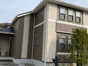 埼玉県深谷市　外壁塗装　フッ素