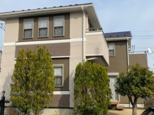 埼玉県深谷市　外壁塗装　フッ素
