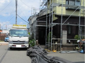 屋根塗装　工程　埼玉県熊谷市