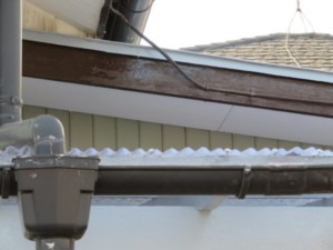 埼玉県鴻巣市　軒天　波板　塗装