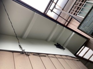 埼玉県東松山市　軒天井貼り替え
