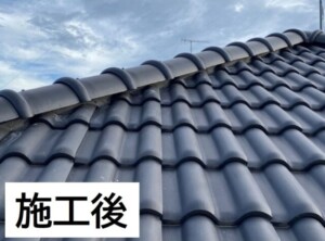 埼玉県深谷市　屋根漆喰