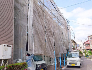 外壁塗装　手順工程