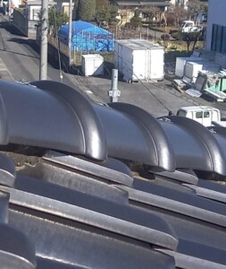 埼玉県熊谷市 屋根漆喰補修 積み直し工事