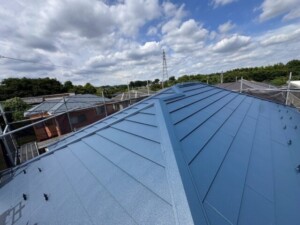 埼玉県さいたま市 カナリアホーム 屋根カバー工法 屋根塗装工事