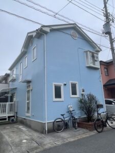 外壁塗装(無機塗料)工事の画像
