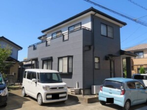 外壁塗装(シリコン塗料)屋根カバー工法工事の画像