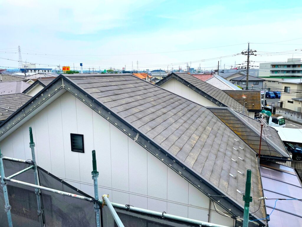 前橋市で屋根塗装をご検討中の住宅