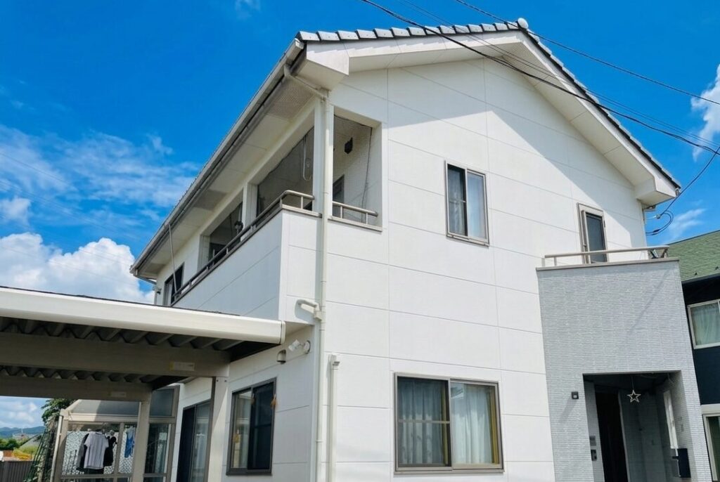 前橋市の住宅で行う外壁塗装の施工時期